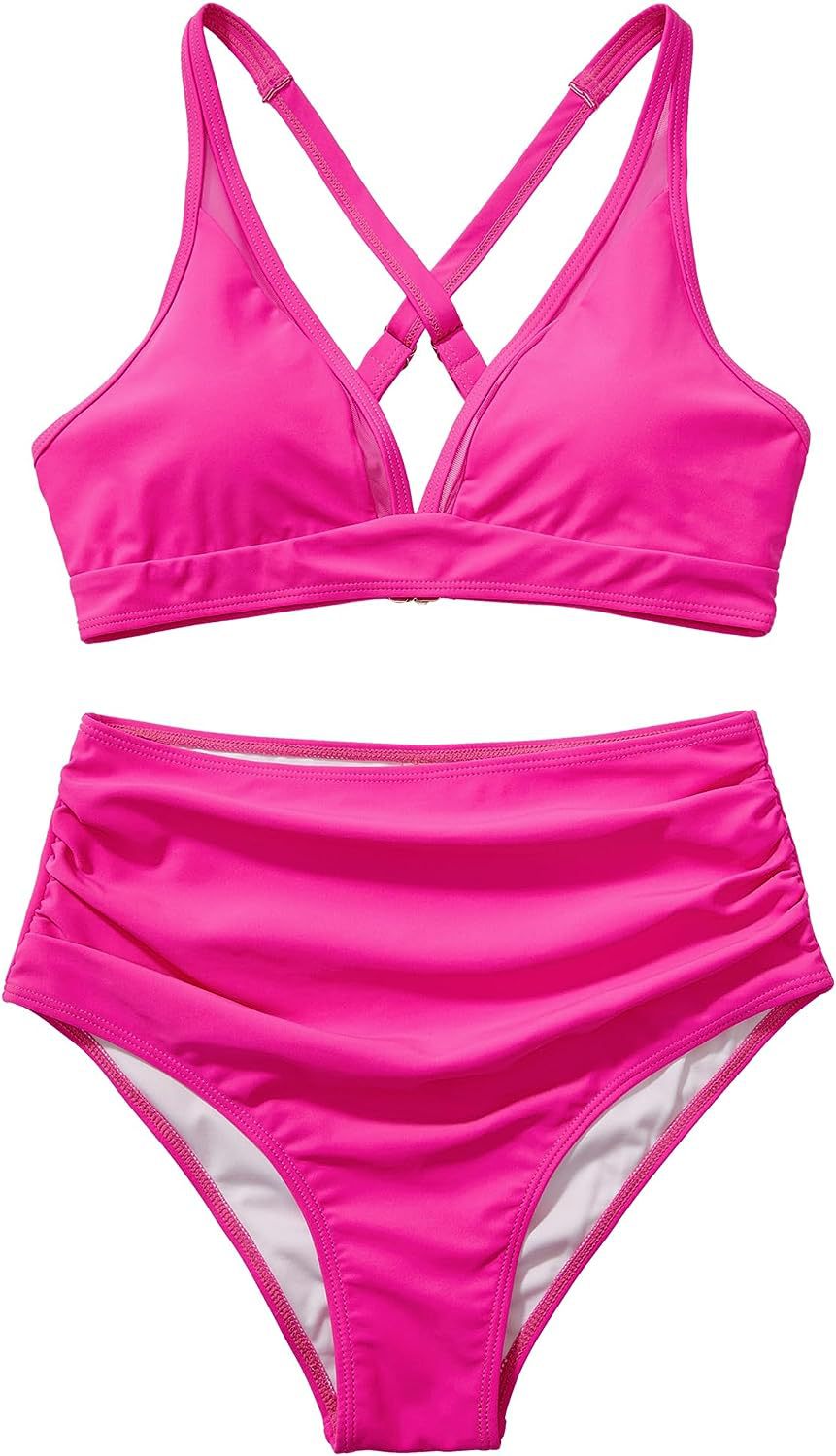 Damen Hochwertiges Bikini-Set mit kreativem Leopardenmuster Echo Archiv