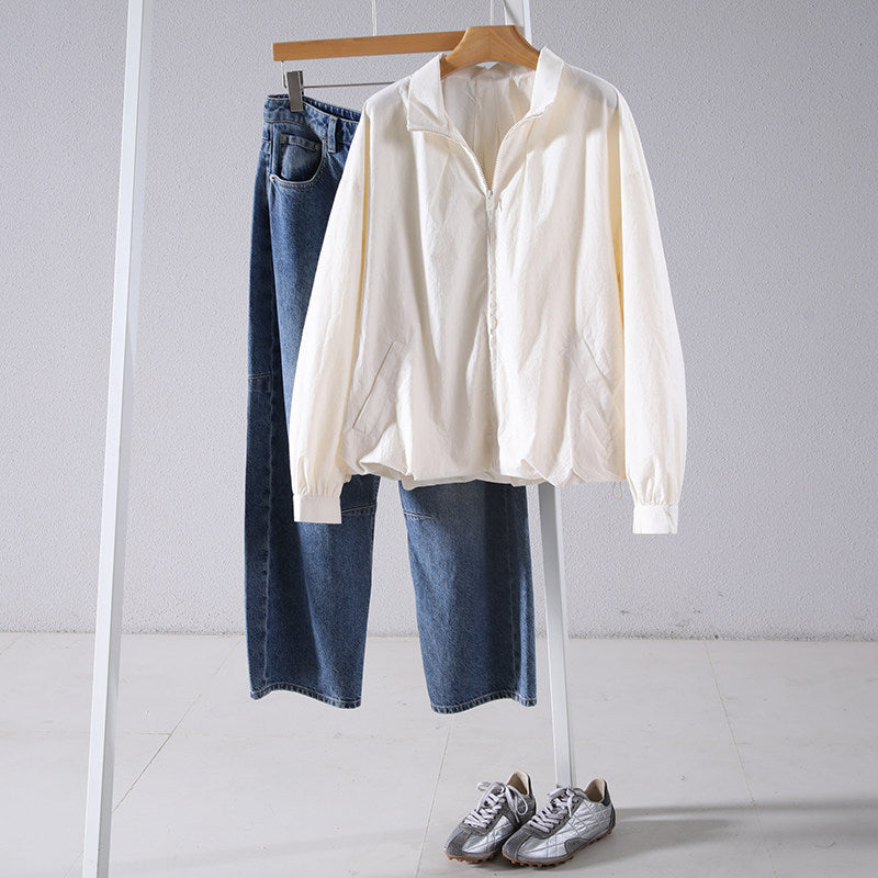 Damen Leichte und modische Übergangsjacke Echoarchiv
