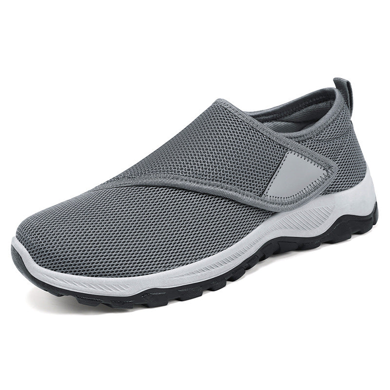 Damen nan atmungsaktive Slip-On Sneaker mit Klettverschluss und gedämpfter EVA-Zwischensohle Echo Archiv