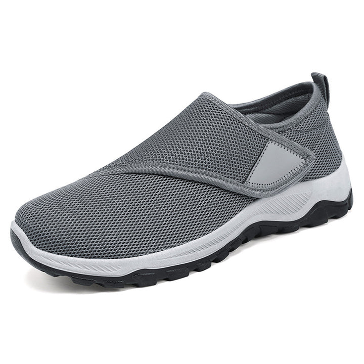 Damen nan atmungsaktive Slip-On Sneaker mit Klettverschluss und gedämpfter EVA-Zwischensohle Echo Archiv