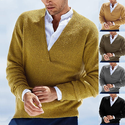 Herren Vintage Strickpullover Echoarchiv