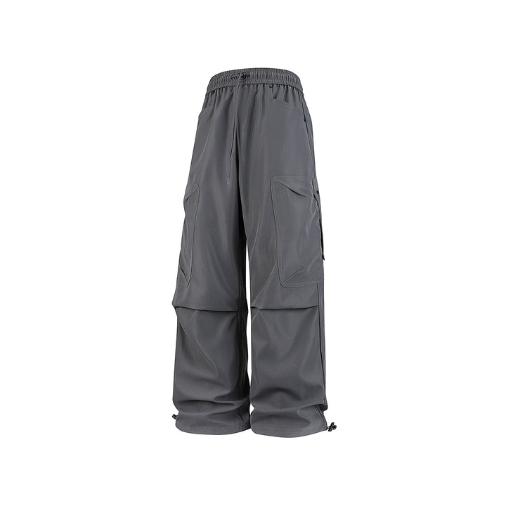 Herren Extraweite Utility-Cargohose im Joggerstil mit Tunnelzugbund und verstellbaren Beinabschlüssen Echo Archiv