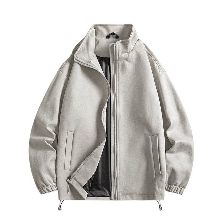 Herren Fleecejacke mit elastischen Bündchen und praktischen Taschen Echoarchiv