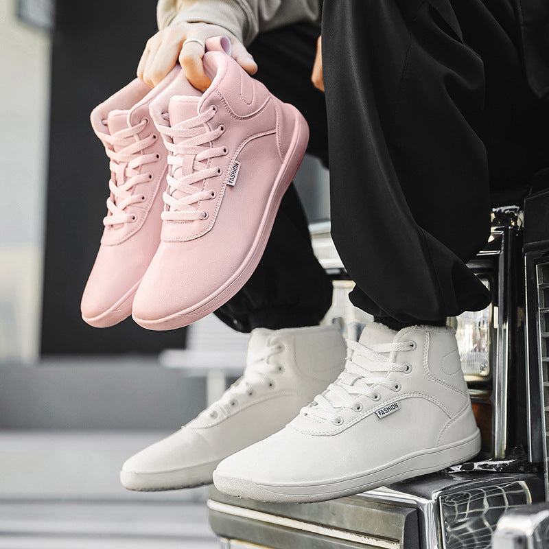 Herren nan knöchelhoher Freizeit-Sneaker mit warmem Plüschfutter, gepolsterter Innensohle und rutschfester Gummilaufsohle Echo Archiv