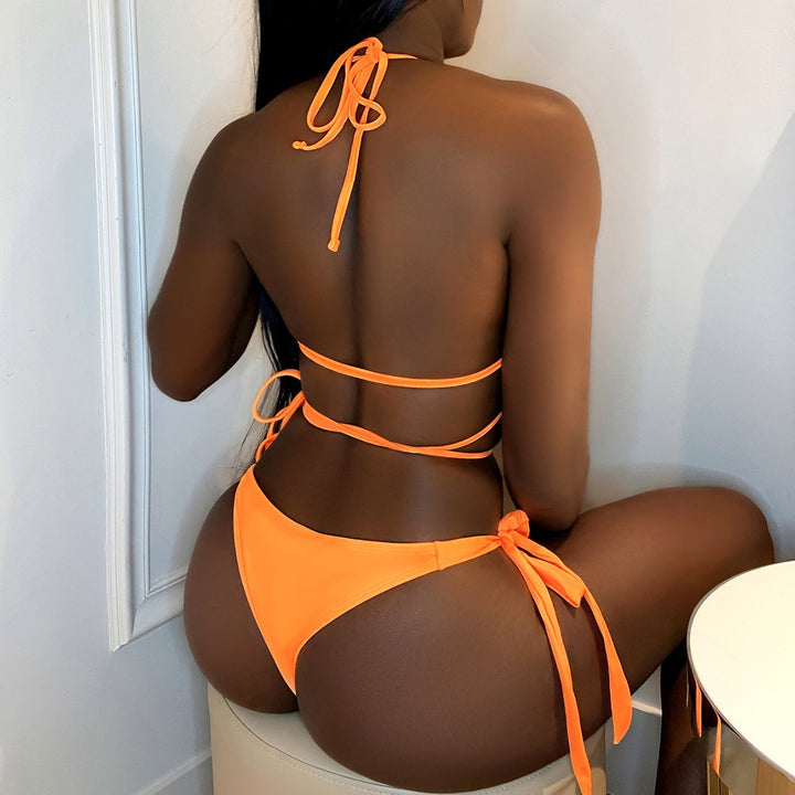 Damen Triangel-Bikini mit Kettenverzierung Echo Archiv