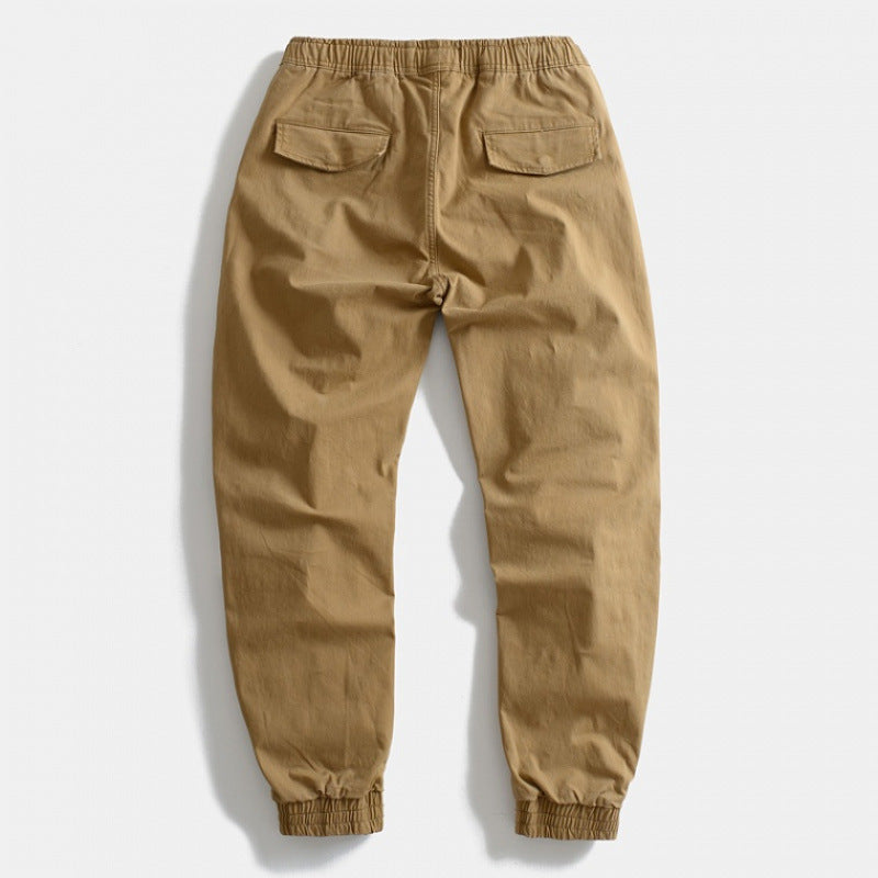 Herren Cargo-Hose mit elastischem Bund, praktischen Taschen und verstärkten Knien Echoarchiv