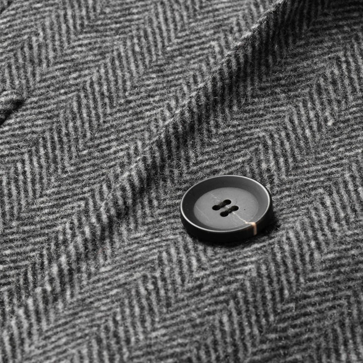Herren Herringbone-Muster Blazer Echoarchiv