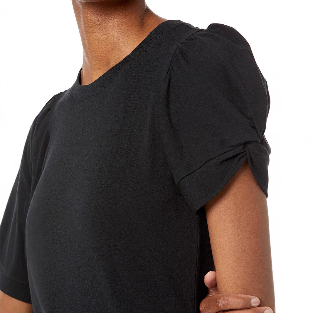 Damen Elegantes Oberteil mit Puffärmeln Echo Archiv