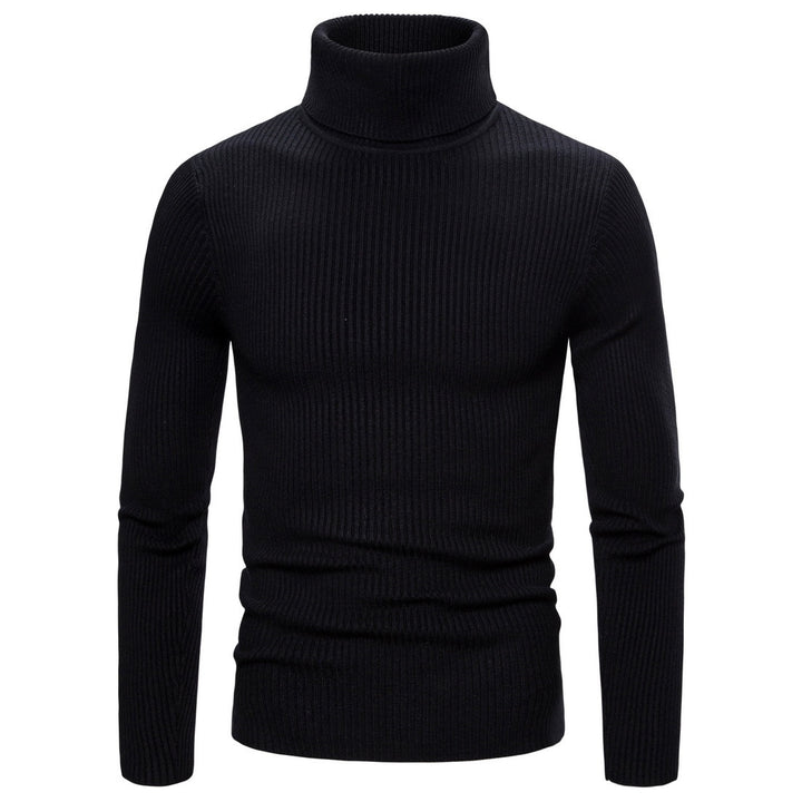 Herren Warmer Rollkragenpullover aus feinem Strick Echoarchiv