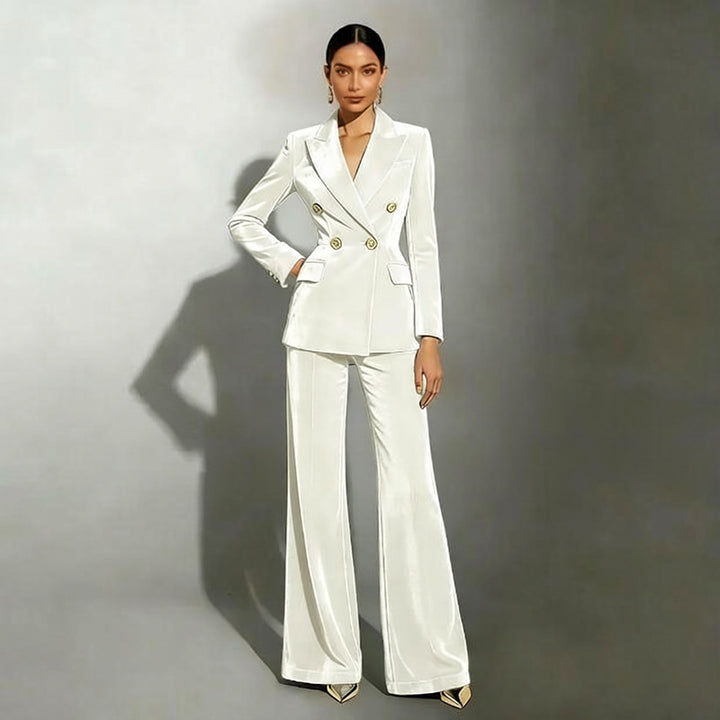 Damen Elegantes und Hochwertiges Samtanzug Echo Archiv