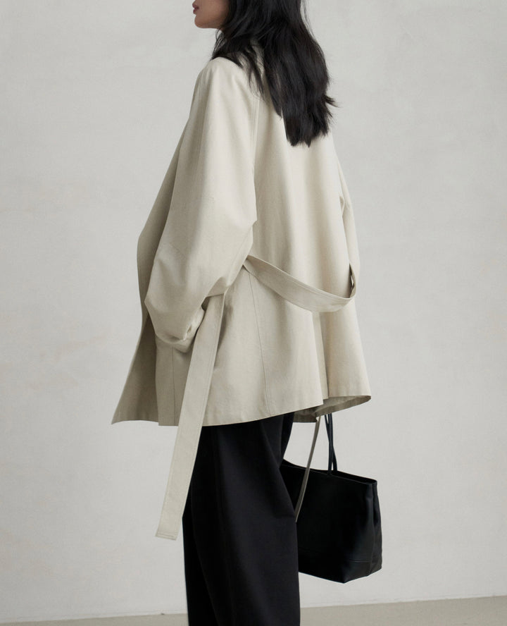 Damen Elegante und lässige Oversized-Jacke Echoarchiv