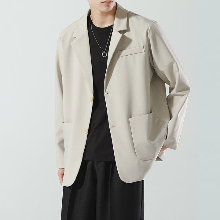 Herren Modernes Oversize Sakko im Minimal‑Look mit aufgesetzten Taschen Echo Archiv