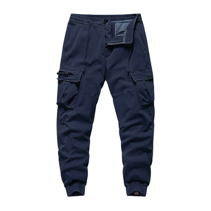 Herren multifunktionale Cargohose mit elastischem Bund und praktischen Seitentaschen Echoarchiv