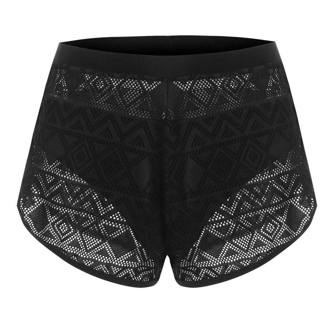 Damen Sportliche Shorts mit luftiger Netzstruktur Echo Archiv