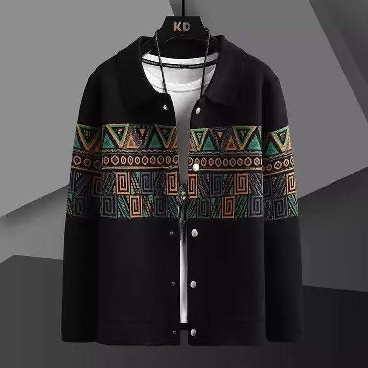 Damen Jacke mit einzigartigem geometrischem Muster Echoarchiv