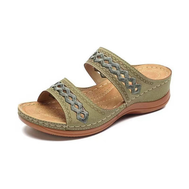 Echoarchiv | Orthopädische Ledersandalen mit Stützfunktion für Diabetiker