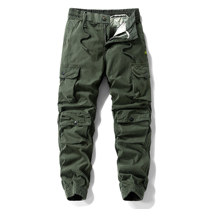 Herren Tech-Cargo-Joggerhose mit elastischem Tunnelzugbund, verstärkten Kniepaneelen und Multifunktions‑Taschen Echo Archiv
