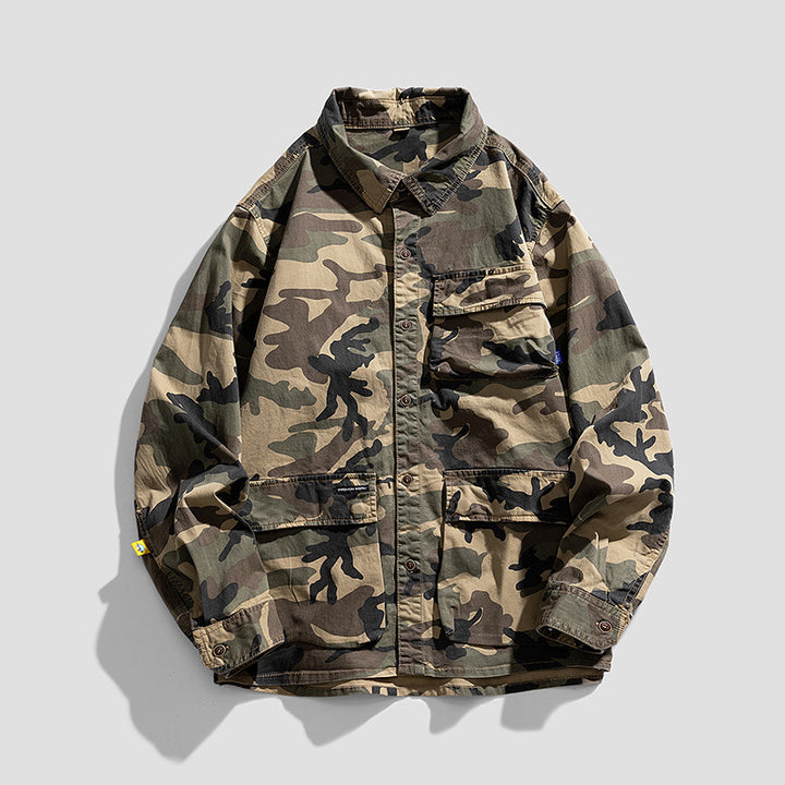 Herren camouflierte Utility-Hemdjacke Echoarchiv