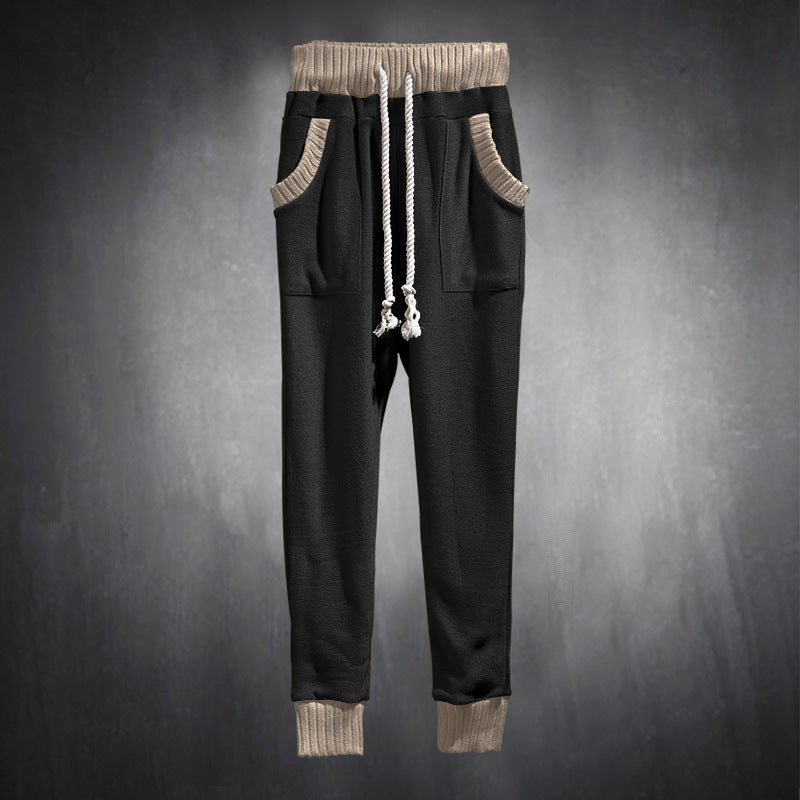 Herren Sportliche Jogginghose mit bequemen seitlichen Eingrifftaschen und elastischem Bund Echoarchiv