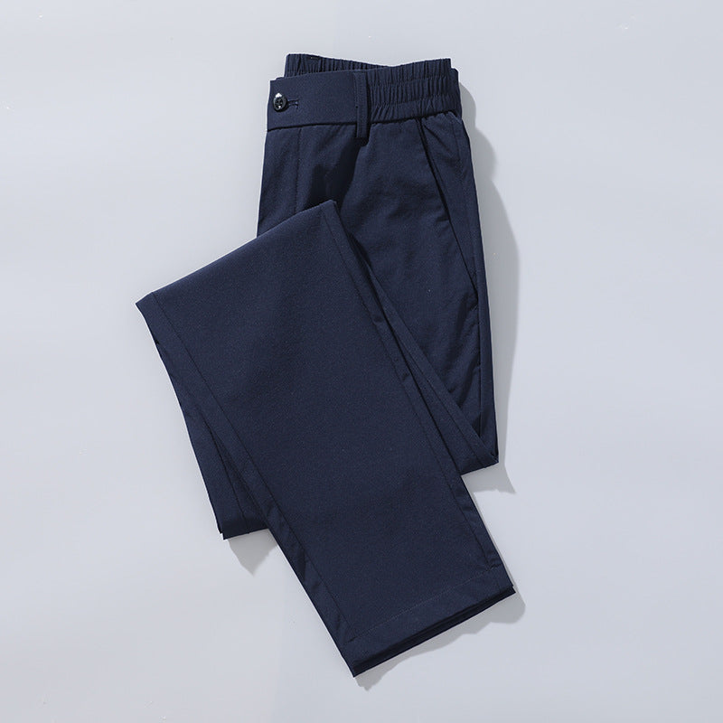 Herren bequeme Business-Hose mit elastischem Bund Echoarchiv