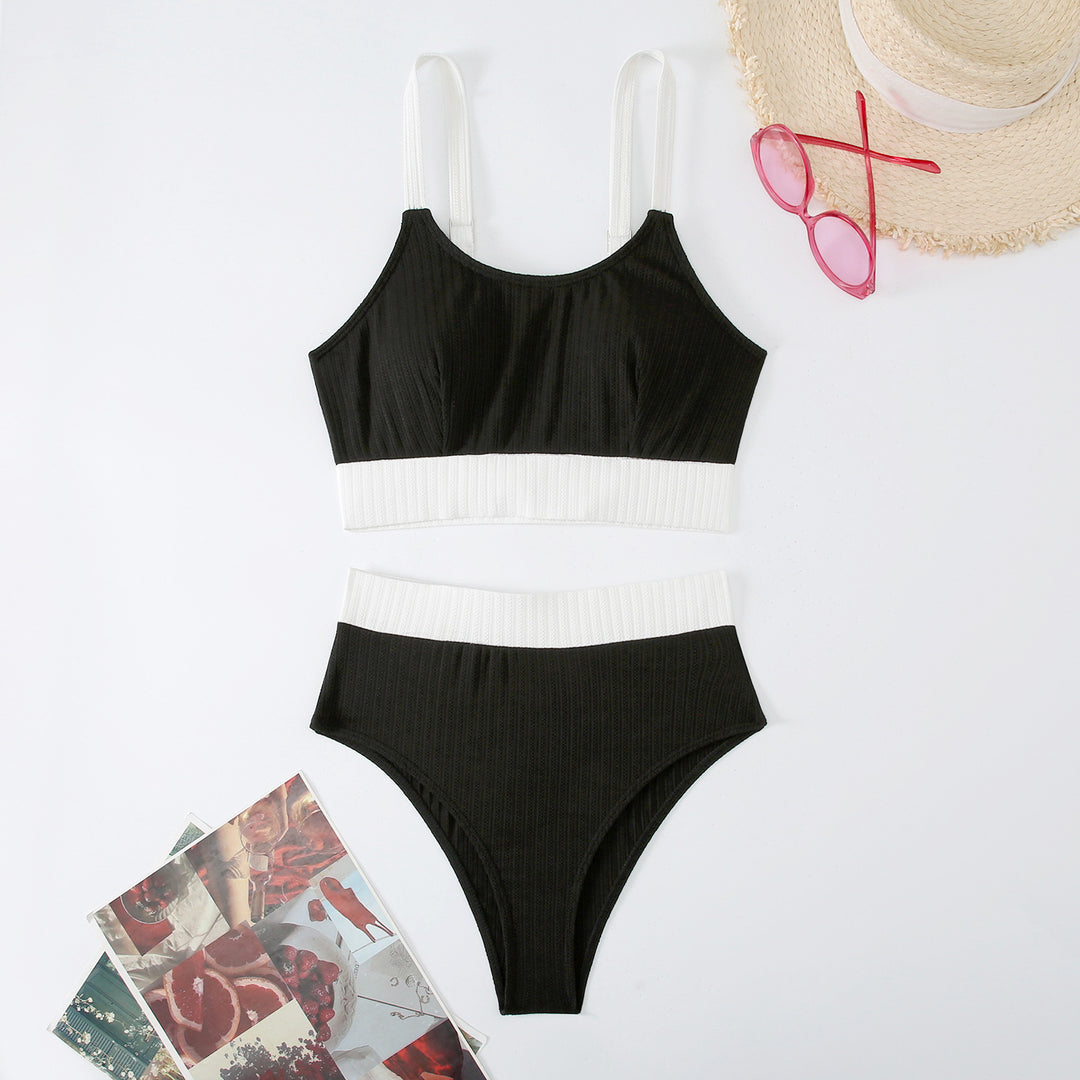 Damen Bikiniset mit Rippstruktur Echo Archiv
