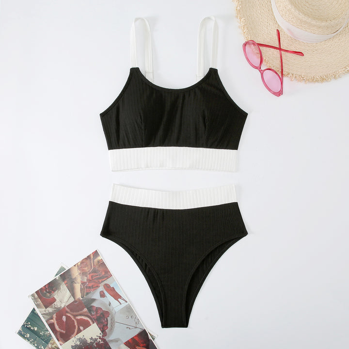 Damen Bikiniset mit Rippstruktur Echo Archiv