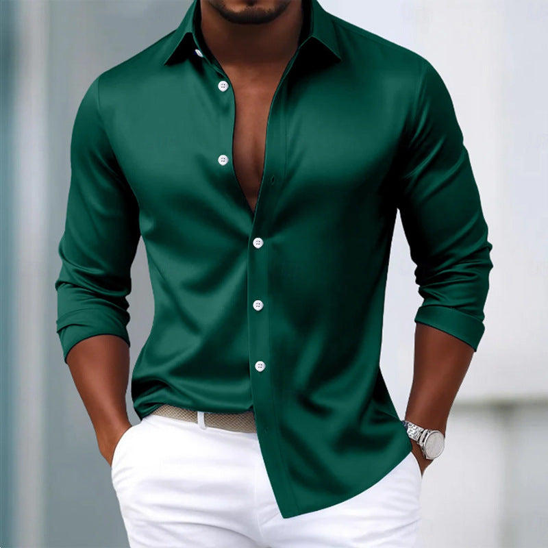 Herren Elegantes Freizeithemd Echoarchiv