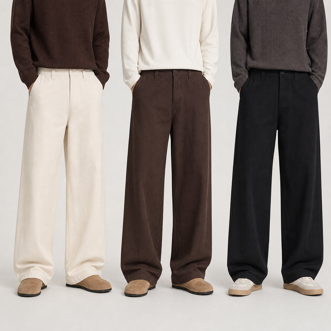 Unisex Oversize-Culotte mit ballonförmigem Bein und hohem Bund Echo Archiv