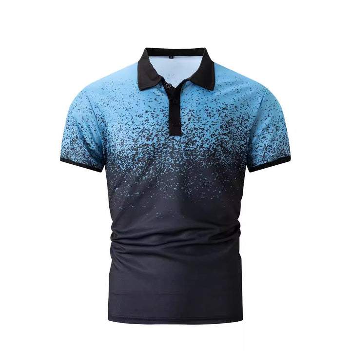 Herren Poloshirt mit exklusivem Farbverlauf Echoarchiv