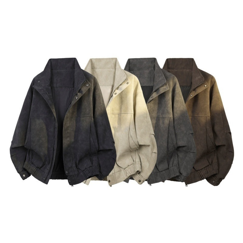 Herren Lässige Oversized Jacke Echo Archiv