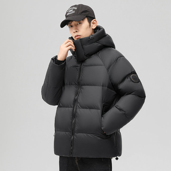 Herren Isolierte Steppjacke mit hochschließendem Kragen Echoarchiv