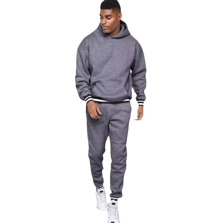 Herren Sportliches Sweatshirt und Jogginghose Set Echoarchiv