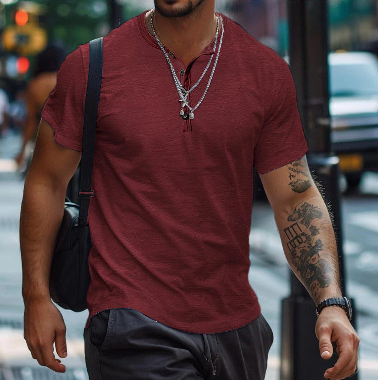Herren Casual Feinstrick Polo Hemd Echoarchiv