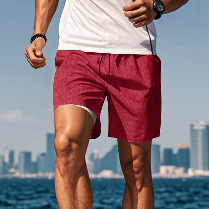 Herren Sportliche Schnelltrocknende Shorts Echoarchiv