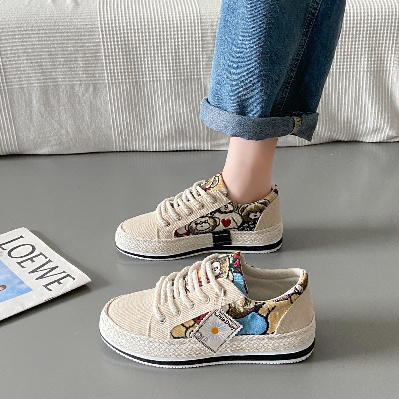 Damen Modische Schnürschuhe – Névara