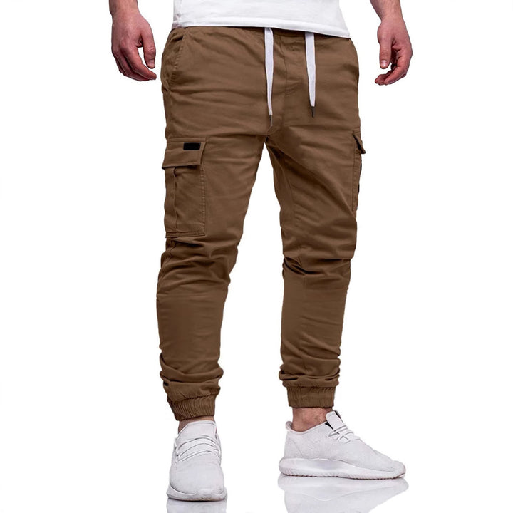 Herren Cargo-Jogginghose mit elastischem Bund und mehreren Taschen Echoarchiv