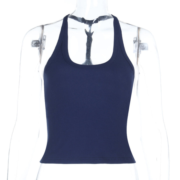 Damen Sportliches Tanktop mit rückenfreier Gestaltung Echo Archiv