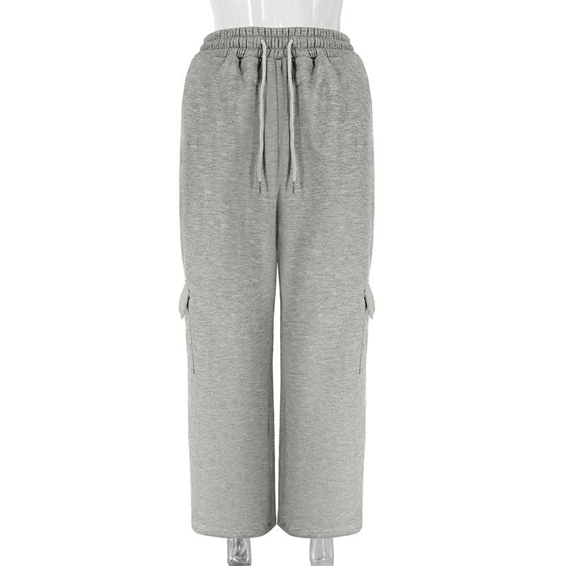 Damen Cargo-Hose mit elastischem Bund und Seitentaschen Echo Archiv