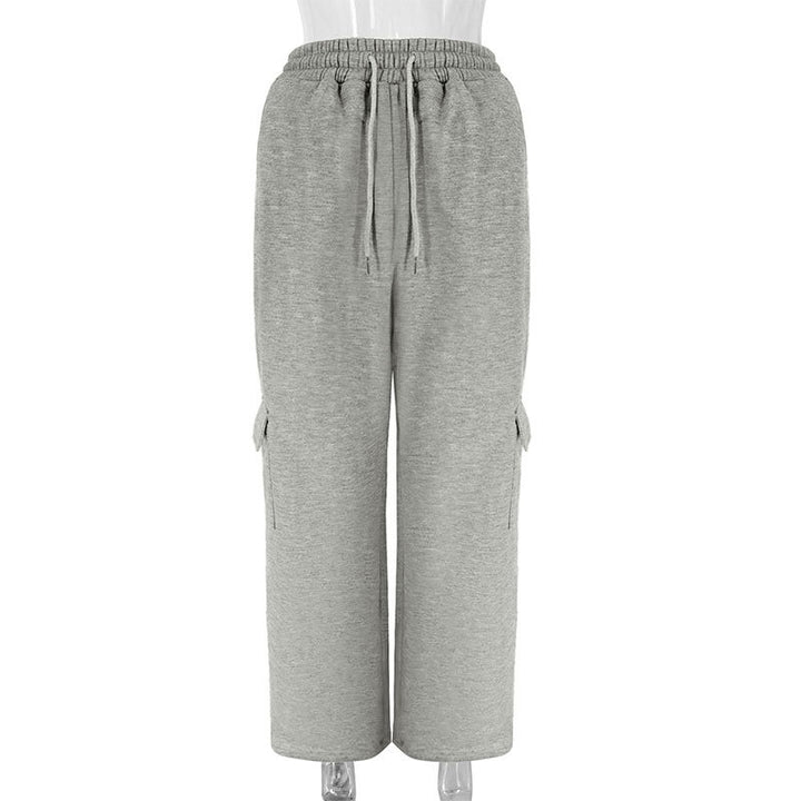 Damen Cargo-Hose mit elastischem Bund und Seitentaschen Echo Archiv