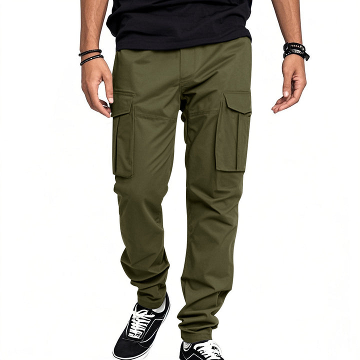 Herren Cargo-Hose mit funktionalen Taschen und modernem Schnitt Echoarchiv
