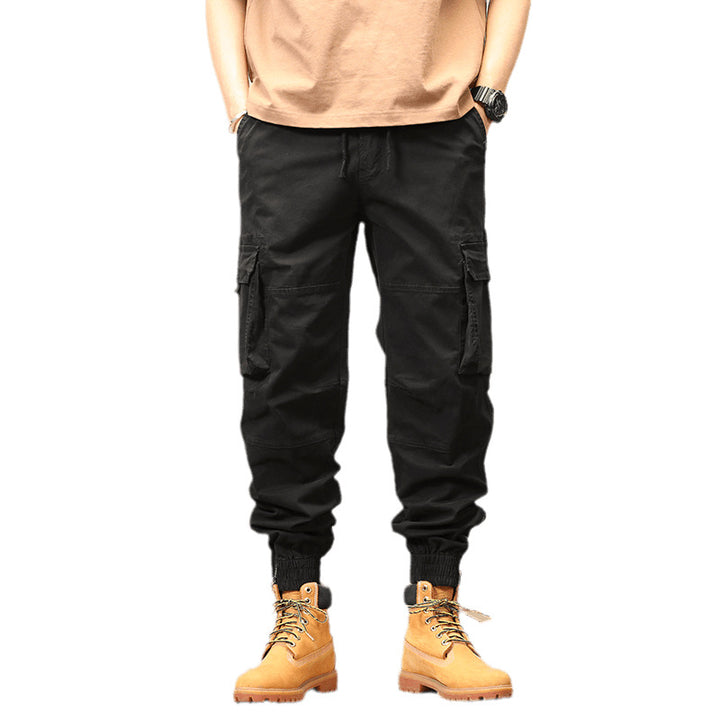 Herren Tapered-Cargo-Joggerhose mit verstärkten Kniepartien und elastischem Saum Echo Archiv