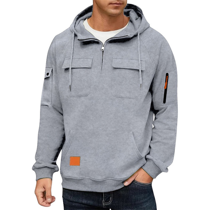 Herren Kapuzenpullover mit praktischen Taschen und sportlichem Design Echoarchiv