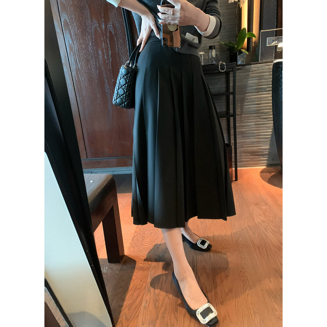 Damen Eleganter Plisseerock Echoarchiv