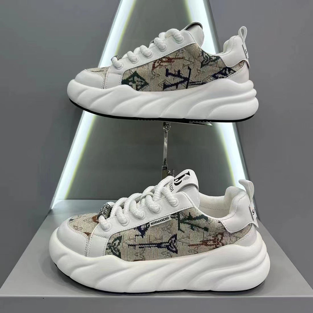 Damen Trendige Chunky Sneakers mit modischem Design und gepolsterter Sohle Echo Archiv