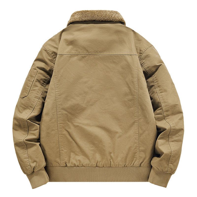 Herren Urbaner Blousonjacke mit Teddyfutter Echo Archiv