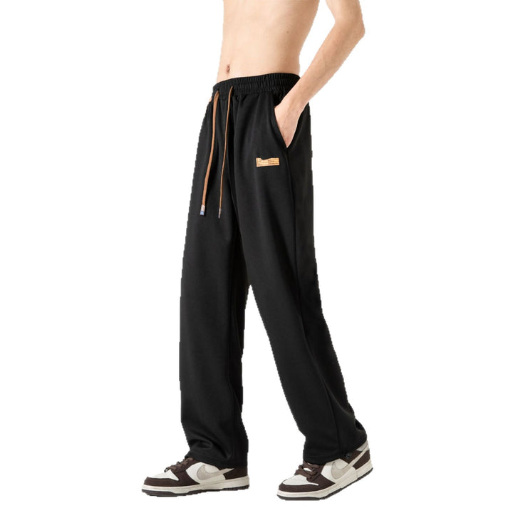 Herren Lounge-Jogginghose im Oversize-Straßenstil mit extra weitem Bein und Kordelzug Echo Archiv