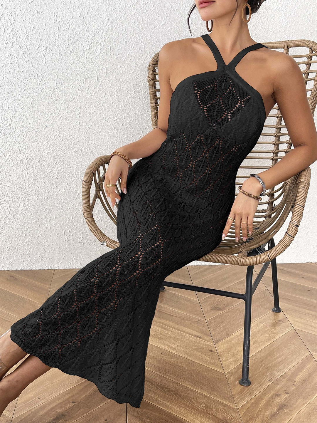 Damen elegantes Häkelkleid Echo Archiv