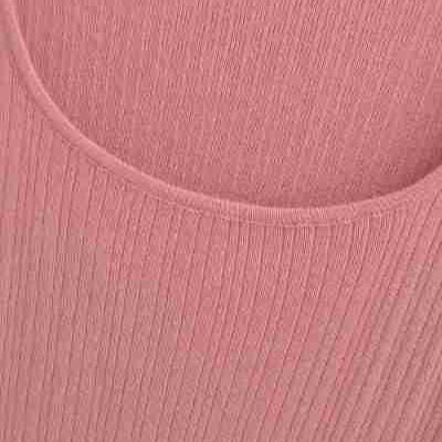 Damen Figurbetontes geripptes Midikleid aus Stretch-Strick Echoarchiv