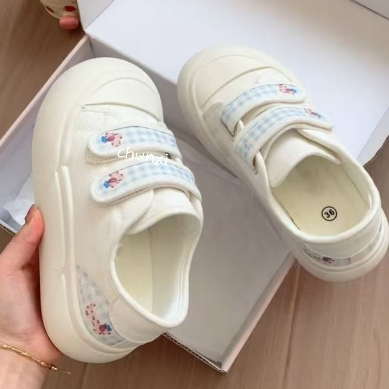 Damen Sneaker mit praktischem Klettverschluss und floralem Design Echo Archiv