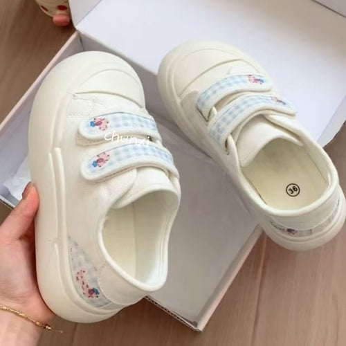Damen Sneaker mit praktischem Klettverschluss und floralem Design Echo Archiv